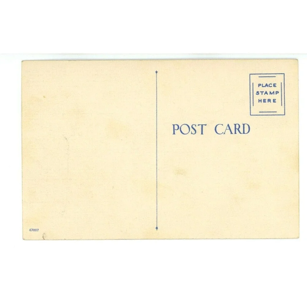 Vintage Postcard‎ Yorktown Virginia Natural Bridge Yorktown Monument Song Poem
